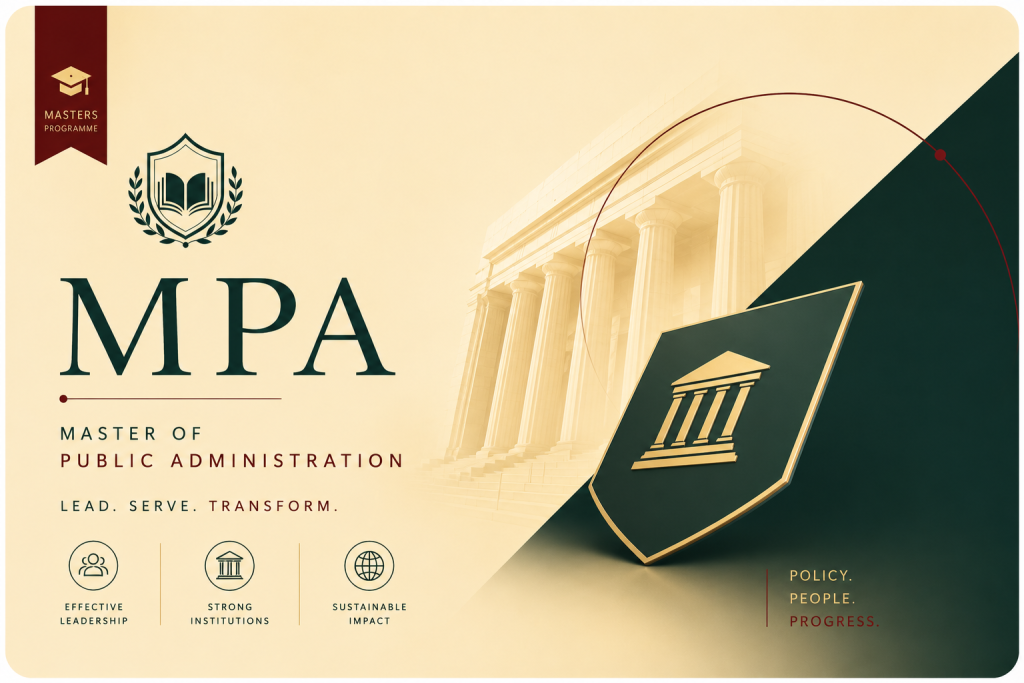 Master of Public Administration (MPA)