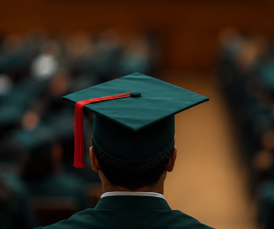 Graduates celebrating academic success at Al-Muhibbah Open University